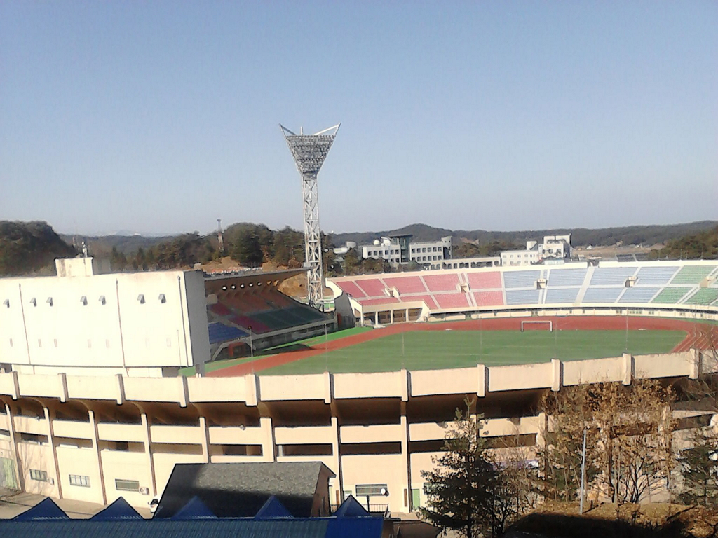 강릉종합운동장 전경