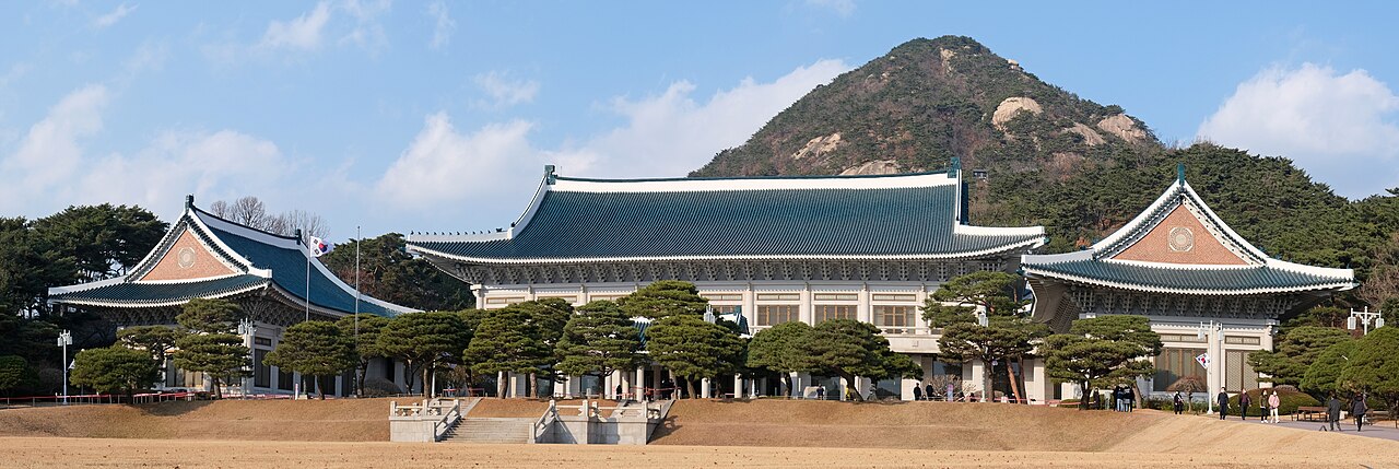 청와대 전경